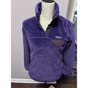Patagonia Snap-T Fleece Jacket Womens Polartec Thermal Pro Purple Pullover xs